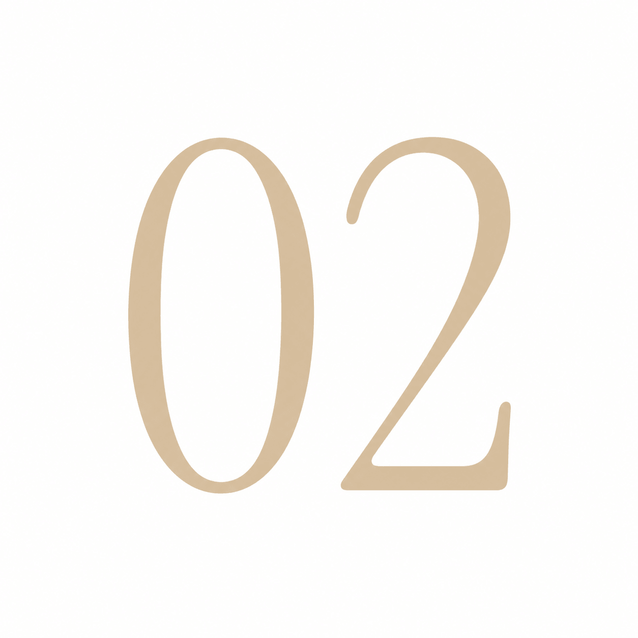 Zahl 02 gold leadwithvalue